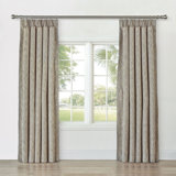 Cavill Textured Curtain Panel In Wheat