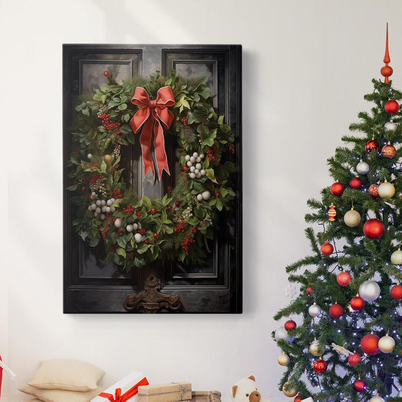 Christmas Holiday Art - Gallery Wrapped Canvas DCLX, 27" H x 18" W