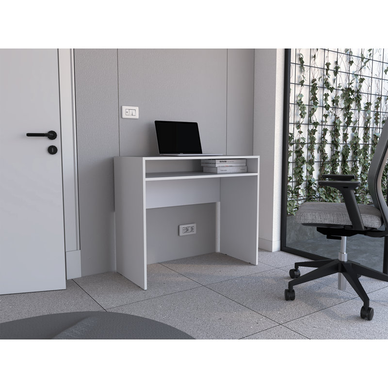 Bureau d'écriture avec tablette Stella, Blanc