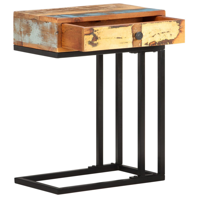 Meagan Side Table with Storage
