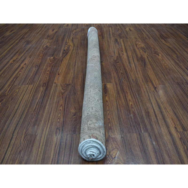 Armona One-of-a-Kind 5'1" X 7'4" 2010s Wool Area Rug in Grey