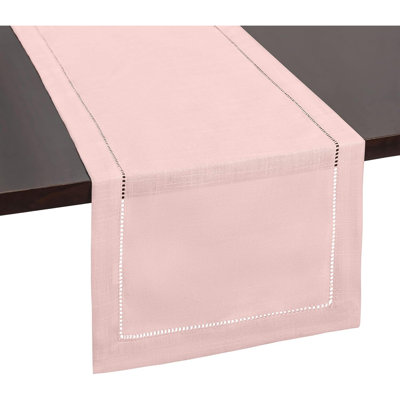 Pink Table Runner, Rose Gold Blush Easter Table Runner For Spring Decor Or Easter Decor - Ideal For Wedding And Bridal Shower Decorations, Or Rustic Farmhouse Décor