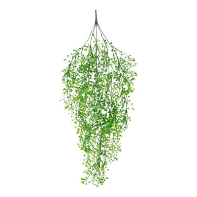  Fake Artificial Flowers for Home Decor 2PC Simulation Green Plant Rattan Artificial Flower Wall Hanging Home Decoration Plant