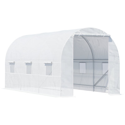 Serre de tunnel de 15 pi x 7 pi x 7 pi Outsunny
