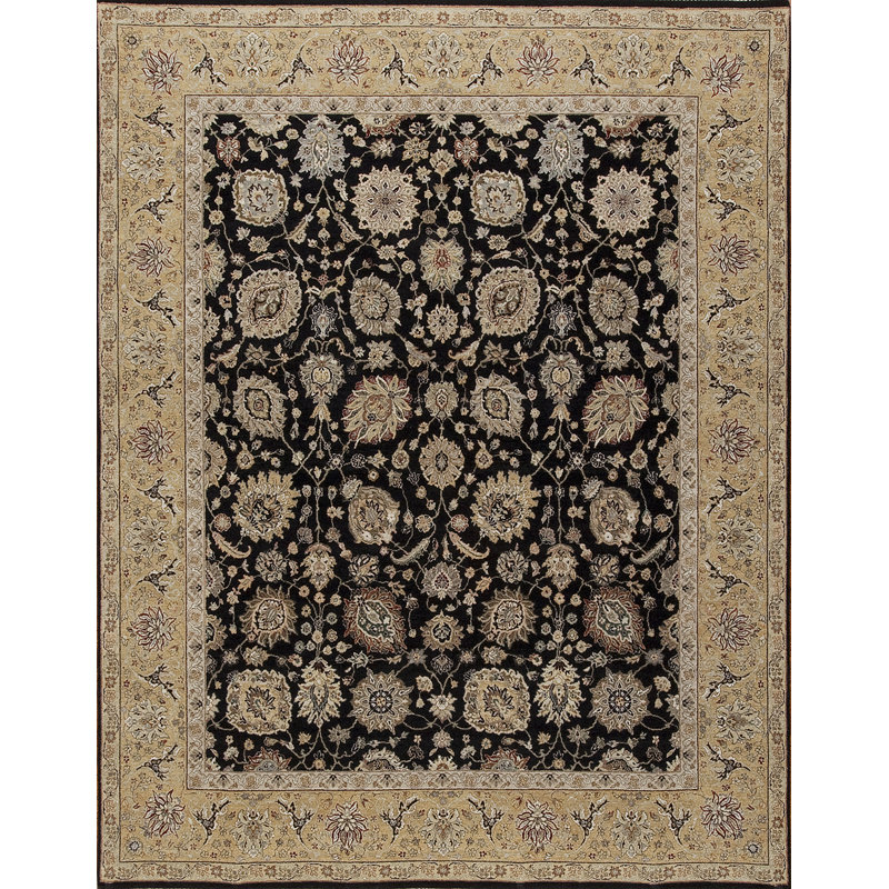 Cote D’Azure Hand Knotted Wool Area Rug, Rectangle 8' x 10'