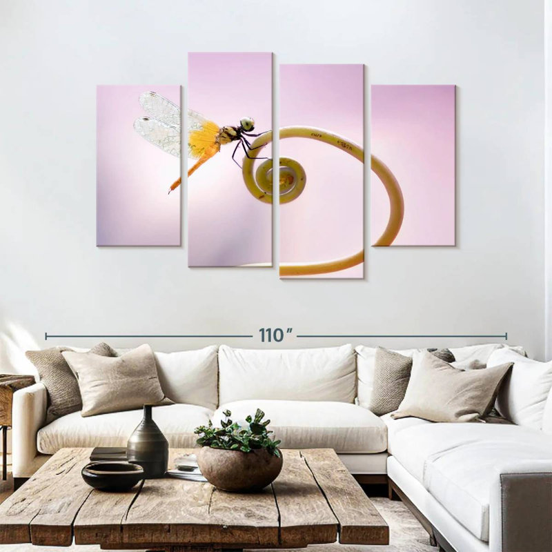 Brampt Lounging Dragonfly, 54" H x 84" W