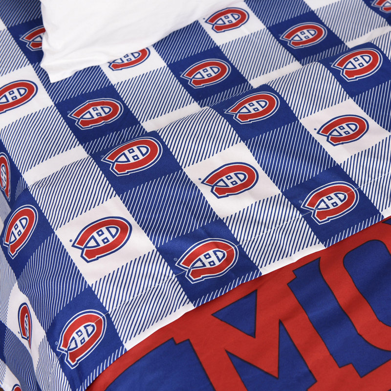 Ensemble d’édredon réversible Montreal Canadiens