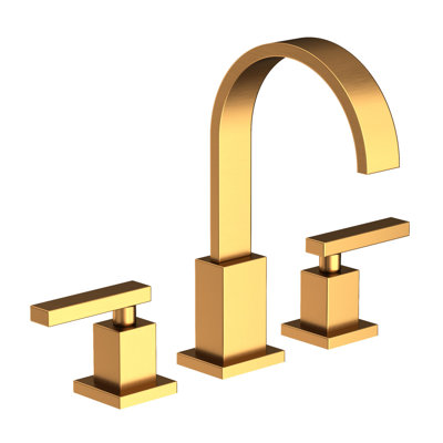 Secant Widespread Bathroom Faucet with Drain Assembly