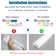 280 Watt Equivalent T8 G13/Bi-pin LED Bulb