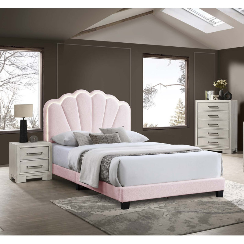 3-pcs Bedroom Set, Pink