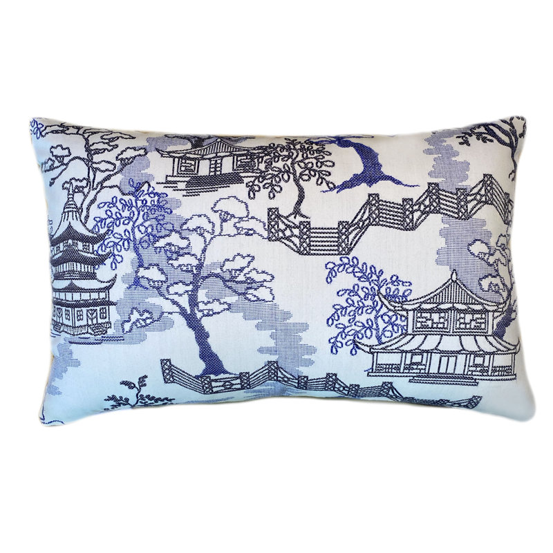 Tropical Shadows Sapphire Sunbrella® Fabric