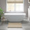 Splendor Natural 100% Cotton Tufted 3000 GSM Reversible 21x34'' Bath Rug