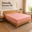 MHG Living Ultra Soft White Fitted Bed Sheet with Pillowcase Pair - Single/Double/King/Super King-136164013-136164019
