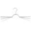 Adelbjrno Plastic Standard Hanger for Dress/Shirt/Sweater