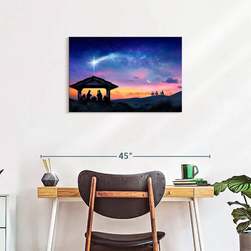 Adella Christmas Star, 20" H x 30" W