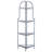 Saraland Corner Bookcase-1813551138