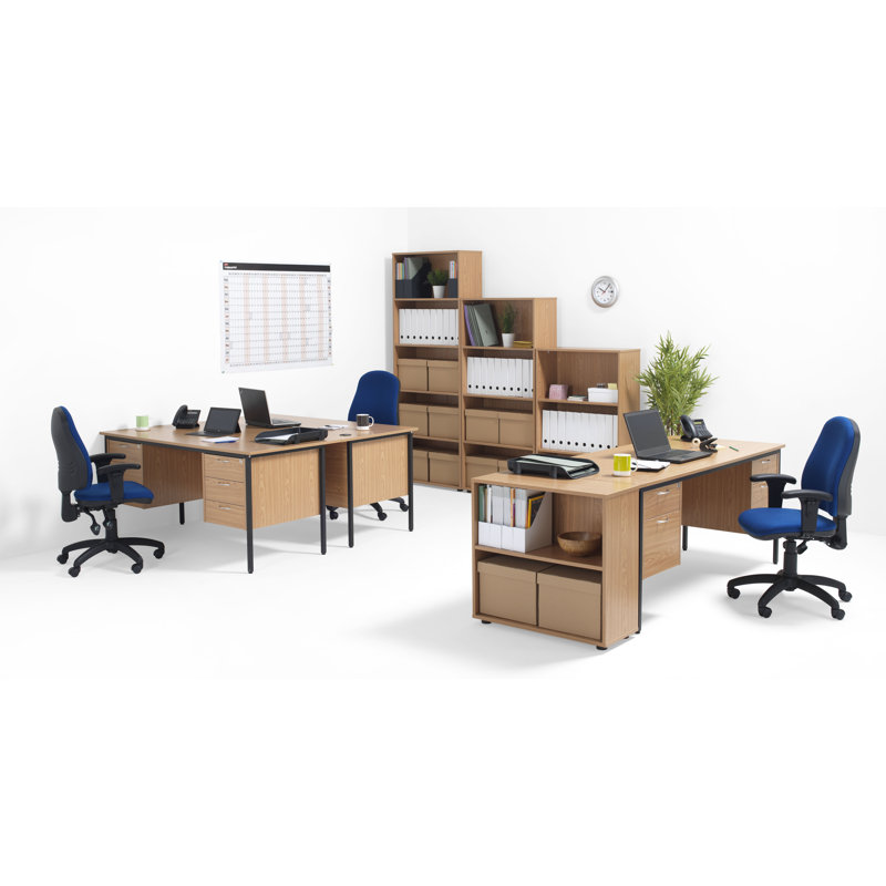 Rhoades Polyester Blend Office Chair, Royal Blue