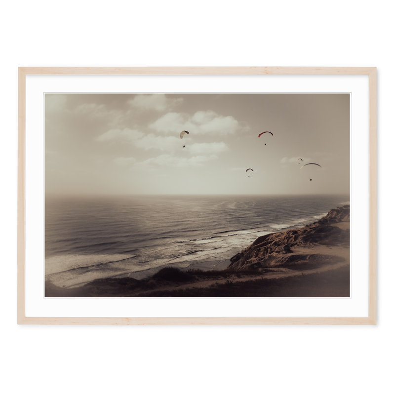 Paragliders, 29" H x 40" W, Black