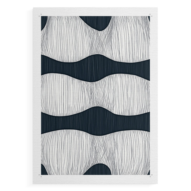 Série ABSTRACT DCC XXXIV - Impression sur toile seulement - NON CADRE, H 18 po x l 12 po