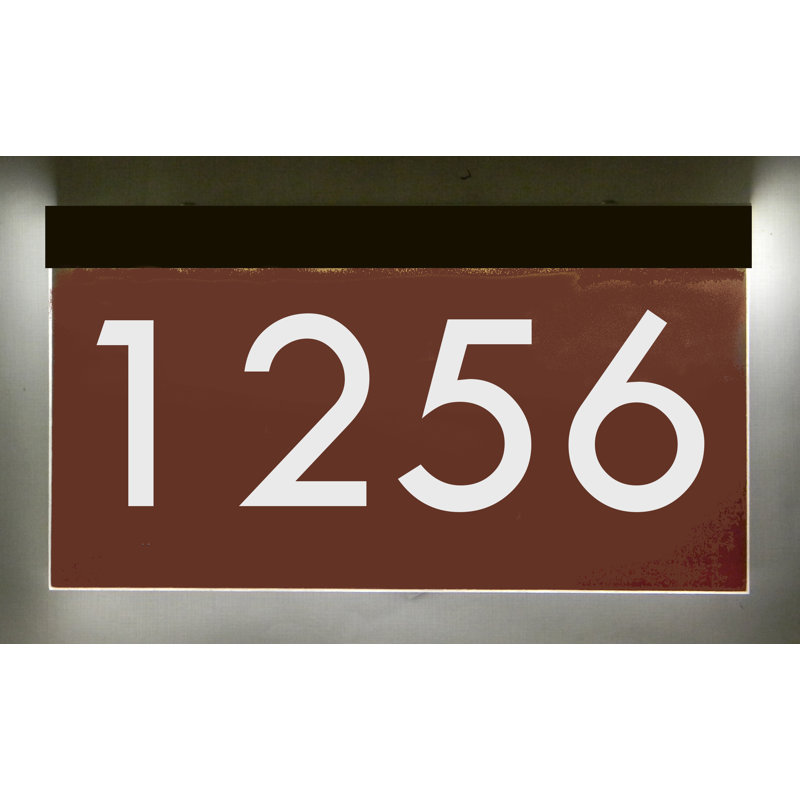 Panneau d'adresse à DEL 1 ligne avec panneau solaire, Oui, Bourgogne