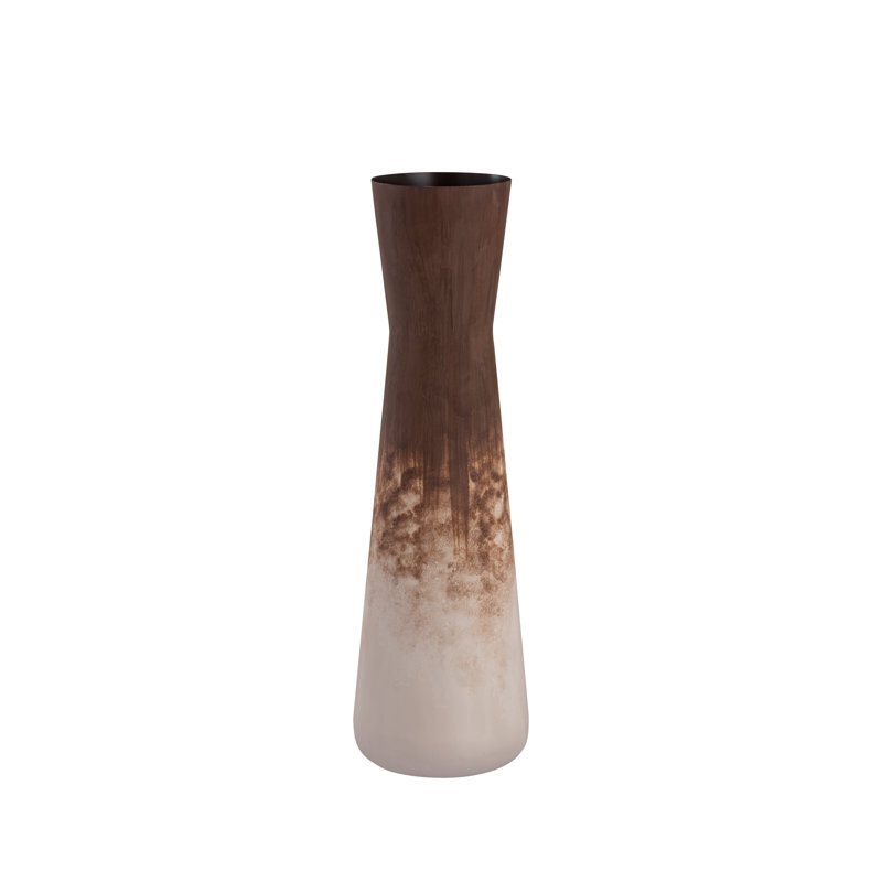 Vase Langport - petite rouille, Rouille, Ombré, H 22,25 po x l 6,5 po x P 6,5 po