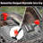 Feasto Grill Brush Cleaning With Collapsible Water Bucket