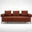 Canapé rembourré 78 po avec coussins Nuoya-891995006