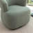 Olevide Swivel Barrel Chair-490876512
