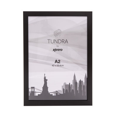 Tundra Black Matte Picture Frame