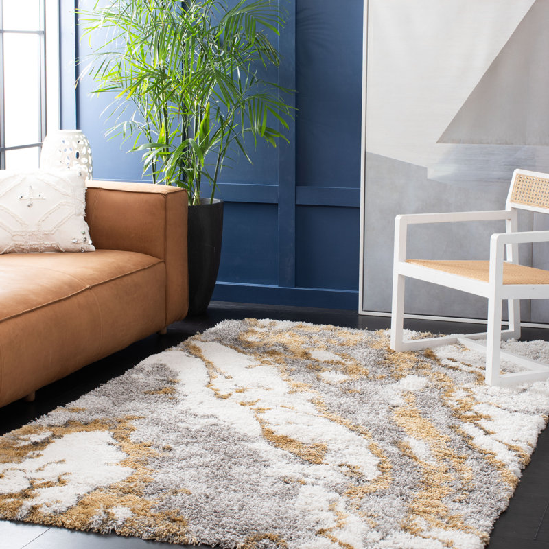 Stoneboro Abstract Area Rug, Rectangle 122 x 183cm