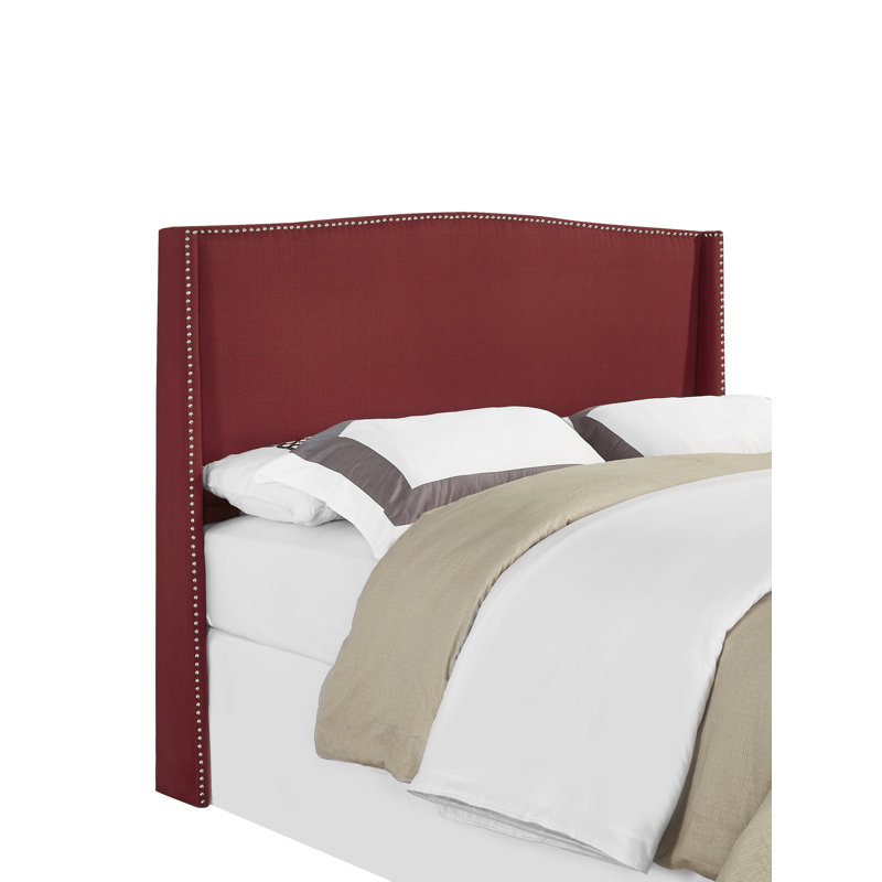 Upholstered Headboard, California King/Eastern King, Cardinal