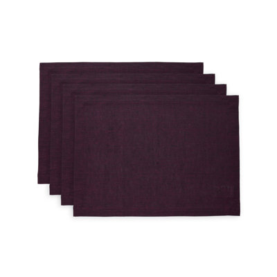 100% Pure Linen Placemats - Athena