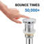 Bouchon de drain de lavabo de salle de bain escamotable sans trop-plein, ensemble de drain de lavabo de salle de bain sans trop-plein-104223804