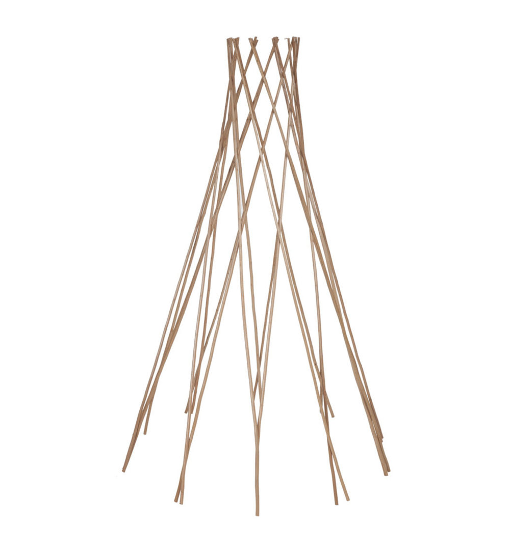 72'' H x 30'' W Wood Obelisk Trellis MGP