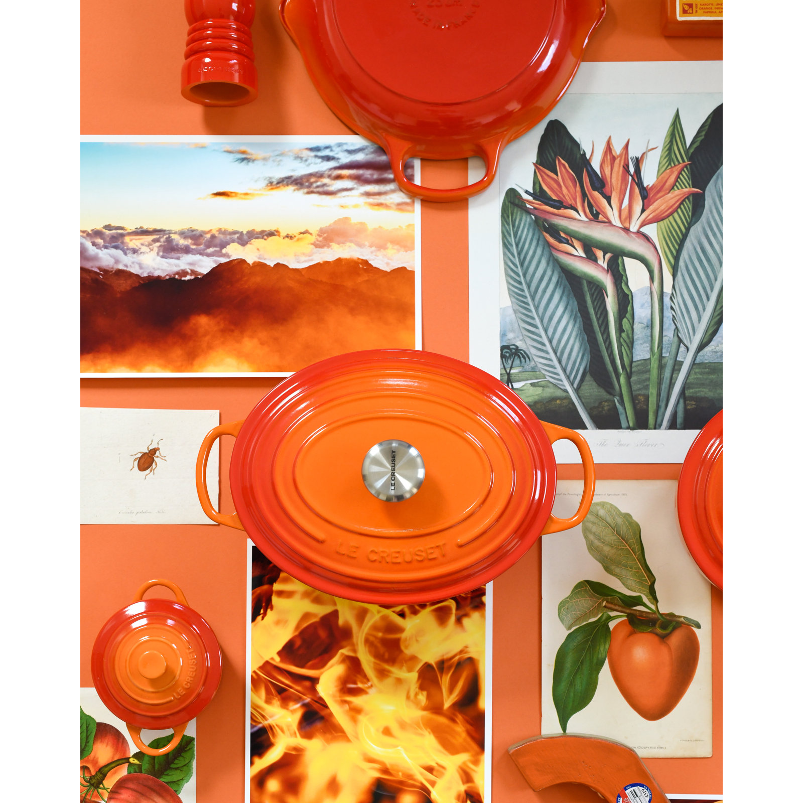 2.75 quarts, Flame/Silver