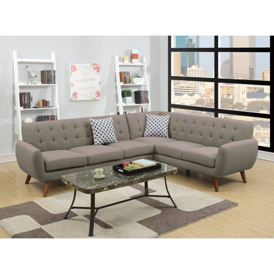 Canapé modulaire 2 pièces Piotrowski