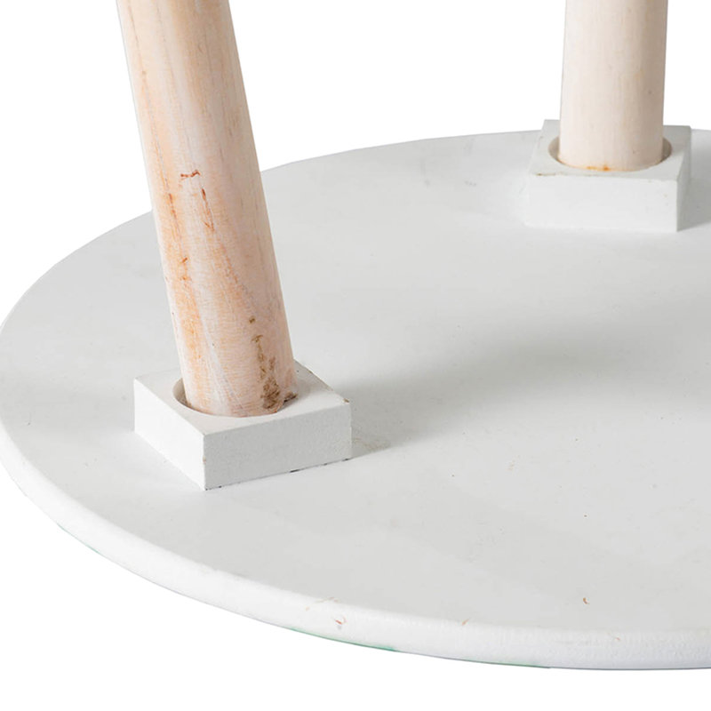2 tables d'appoint Nature - Dessus d'aquarelle