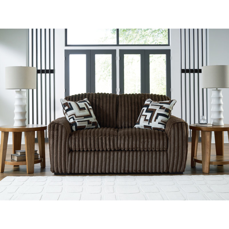 Rockland Loveseat, Brown