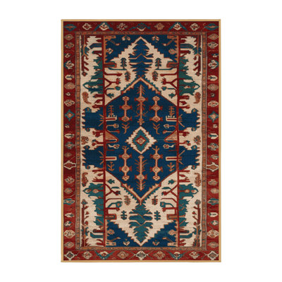 Tapis brun lavable à la machine