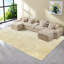 Canapé d'angle moderne en boucle camel avec rangement, spacieux canapé d'angle 6 places en forme de L-876159161