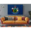 Maine State Flag USA Flags - Photographie sur toile tendue-1332429122