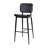 Crellus Upholstered Counter Stool with Metal Frame-88697039