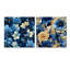 Blanc et bleu Bliss-103934043