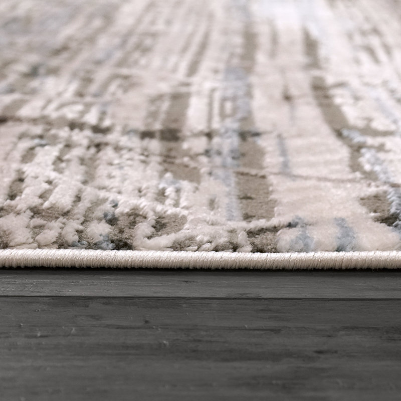Geometric Indoor Rug, Rectangle 5'3" x 7'