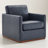 Benten Wide Swivel Arm Chair-210881394