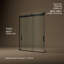 Porte de baignoire de dérivation 59,62 "x 62" avec technologie CleanCoat Levity-60716792-60716793