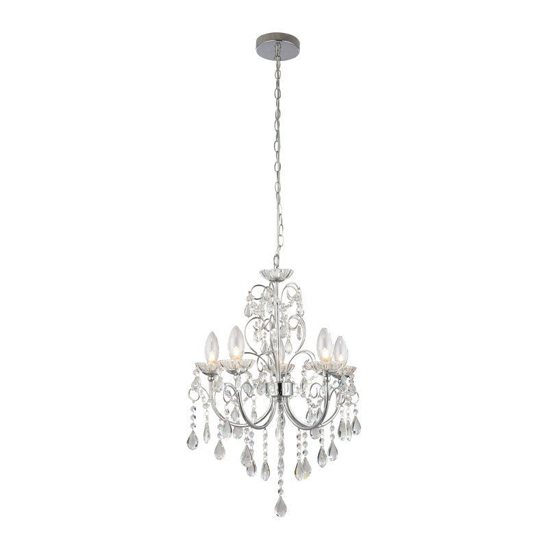 Osias 5 - Light Candle Style Chandelier