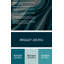 Gradient Abstract 49 Green Metal Wall Art