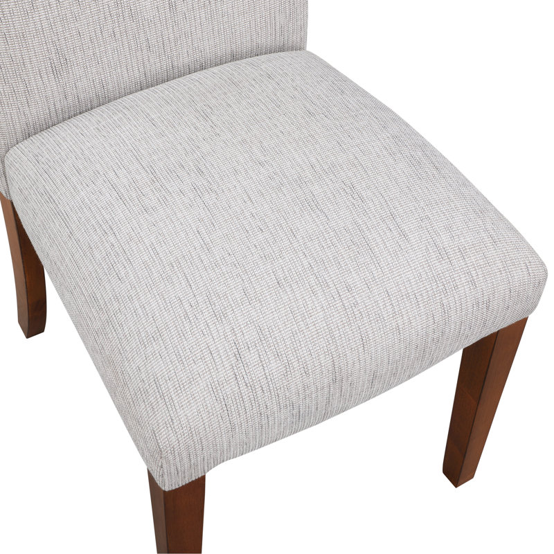 Chaise de salle à manger Sea Oat en tissu performance avec têtes de clous - ensemble de 2
