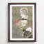 Hen & Rooster by Ito Jakuchu - Picture Frame Painting Print-55580374-55580372